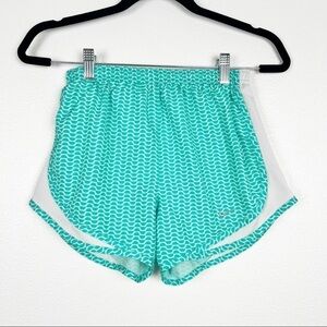 NIKE Lined Running Shorts Blue White Sz XS‎